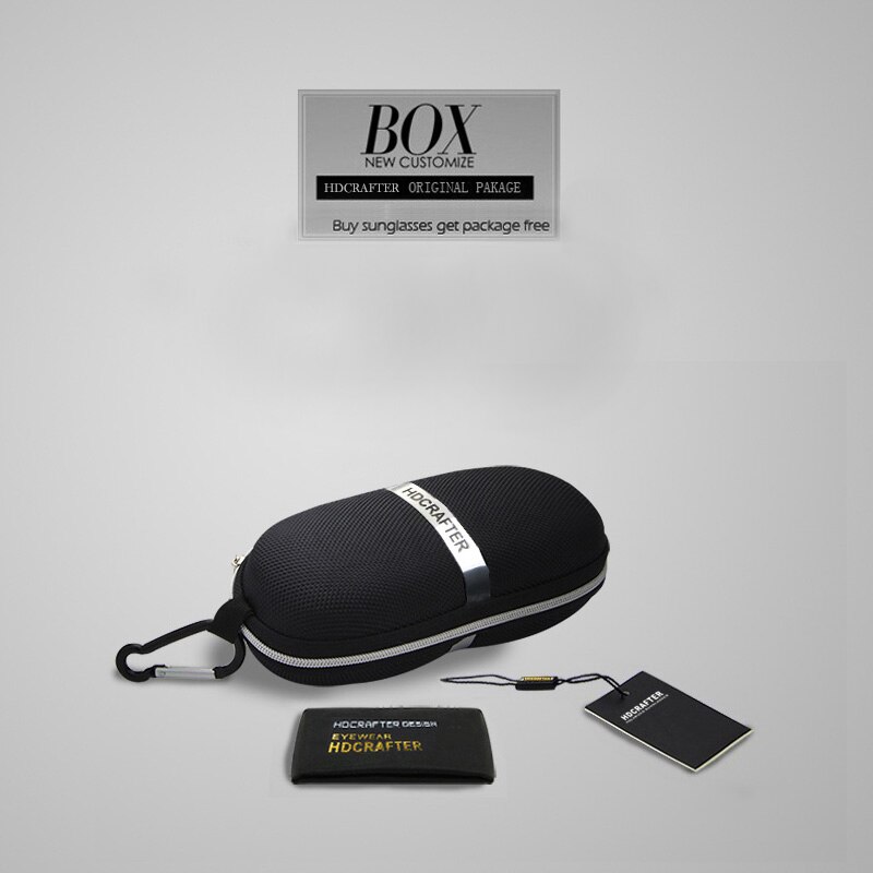 HDCRAFTER Sunglasses Men Polarized Polarized Mirror Lens Eyewear Sun Glasses for Men Brand Driving oculos de sol