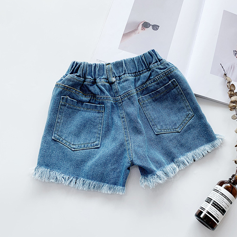 Menoea 1-6y Jeans para niños , pantalones de verano para niñas, pantalones de mezclilla para bebés, pantalones cortos de sólidos para niños, pantalones cortos, filetes, novedades