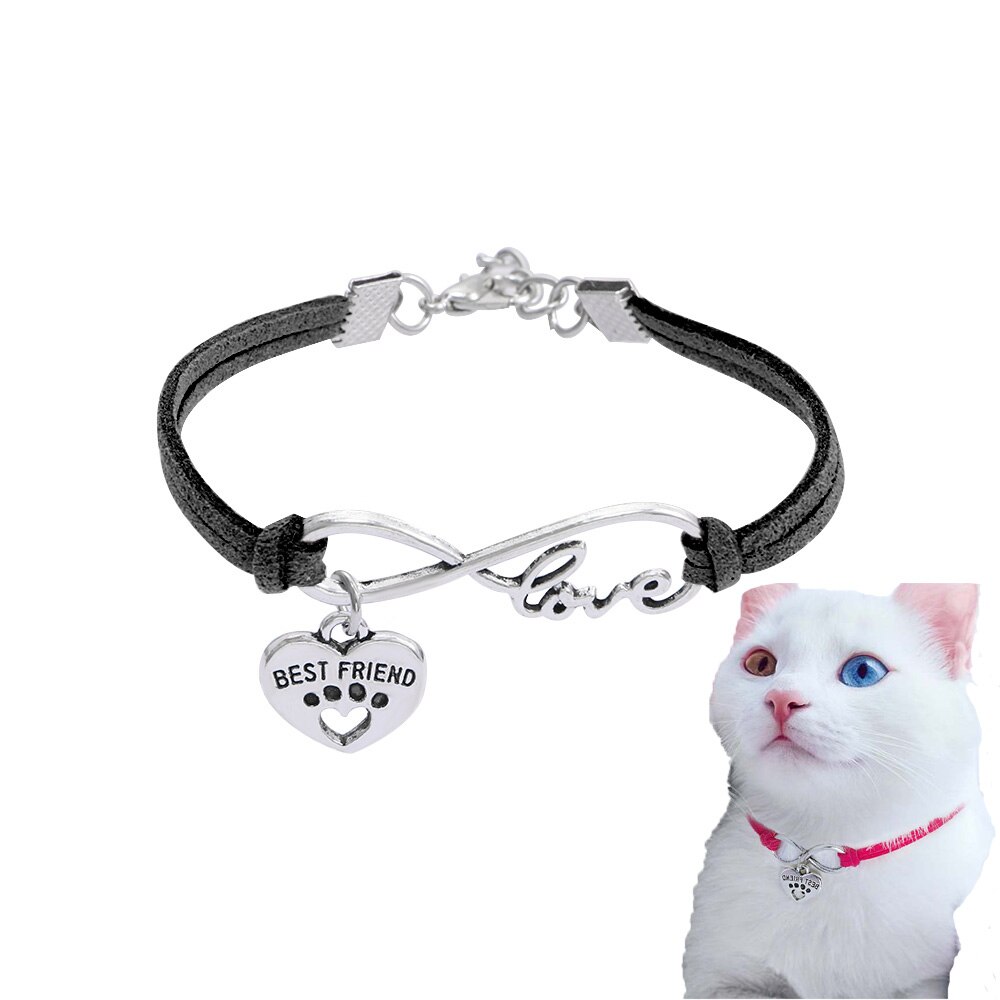 Leuke Kleine Kat Halsband Puppy Ketting Halsbanden Pet Verstelbare Accessoires Met Hart Hanger Voor Huisdier Producten