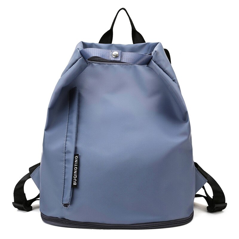 Mochila GRANDE impermeable para hombre y mujer, bolsa deportiva de viaje para gimnasio, piscina, natación, playa, Yoga, atletismo, entrenamiento: Blue