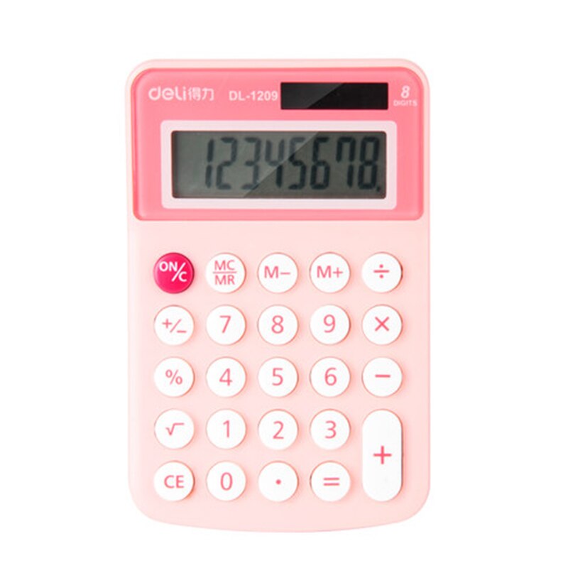 1 Piece Deli 1209 Calculator Mini Calculators Office Small Business portable calculator