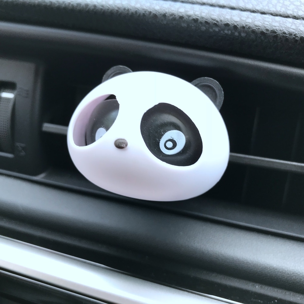 Auto Luchtverfrisser voor Auto Leuke Panda Auto Smaken Automoibles Vent Decoratie Parfum Geur Aroma Styling Accessoires