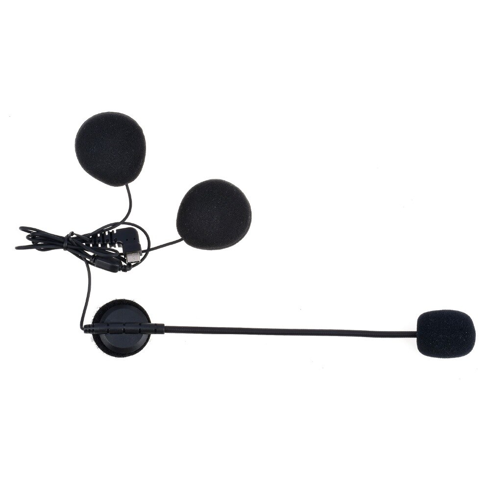 Fodsports Motocycle Helm Intercom Accessoires Type-C Interface Headset Oortelefoon Voor BT-S2 Pro/S3 Hard Soft Mic