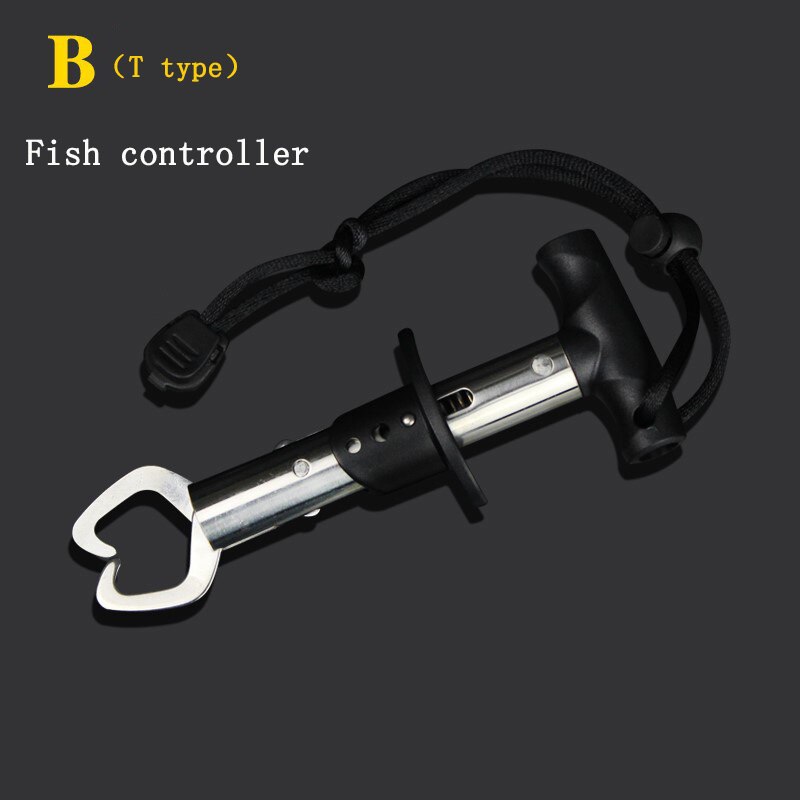 Fish control device pliers set fish catching device fish taking pliers with scales with ruler grips straight handle T-shaped