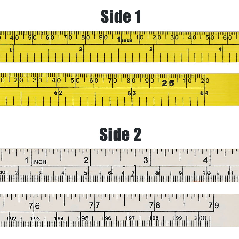 Tree Diameter Tape 2000 mm 79 inch PVC Soft Retractable Measuring Tape Gardening Tree Ruler Meter Measuring Tool