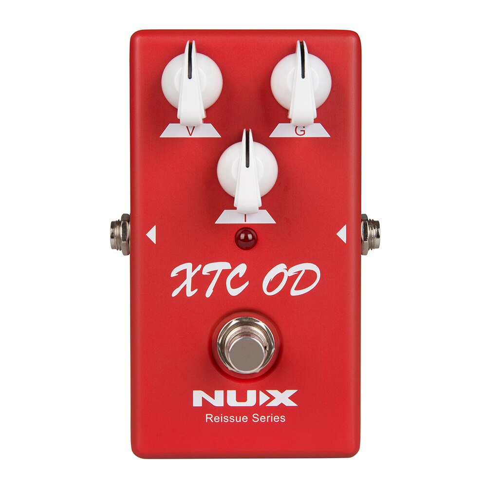 NUX XTC OD Overdrive Sound Effects Pedal Guitar Processsor Rich Harmonics Fast Response Effect for Electric Guitar Accessories: Default Title