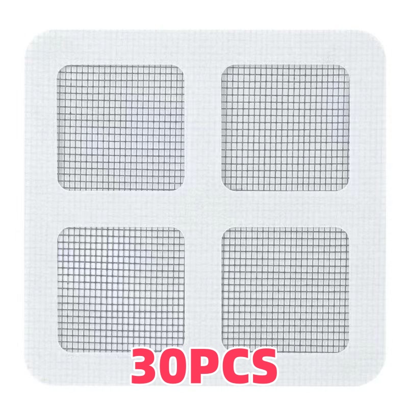 10 Stuks Wegwerp Haar Catchers Voor Douche Mesh Douche Afvoer Covers-Vloer Gootsteenzeefje Filter Mesh Stickers Badkamer Accessoires: Black