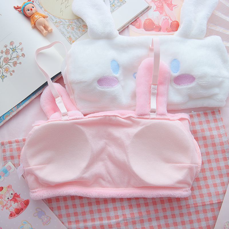 Velvet Pajamas for Teenagers Adorable Pink Home Clothing Two Piece Autumn Winter Cute Underwear Women Kawaii Pyjamas Pj Shorts