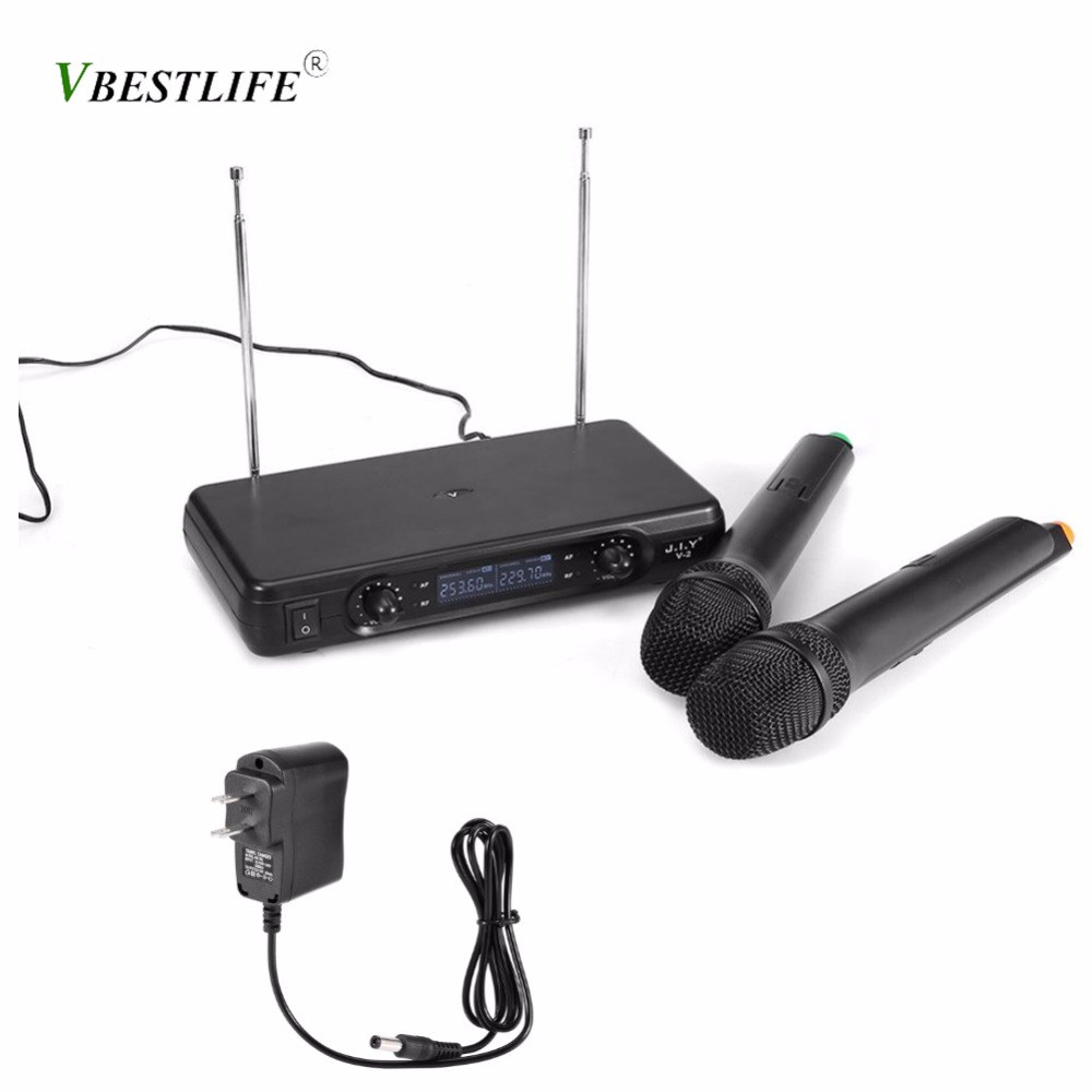 VBESTLIFE Portable Wireless Family Home Karaoke Echo System Singing Microphone Box Karaoke Player Android Smart TV Box US Plug