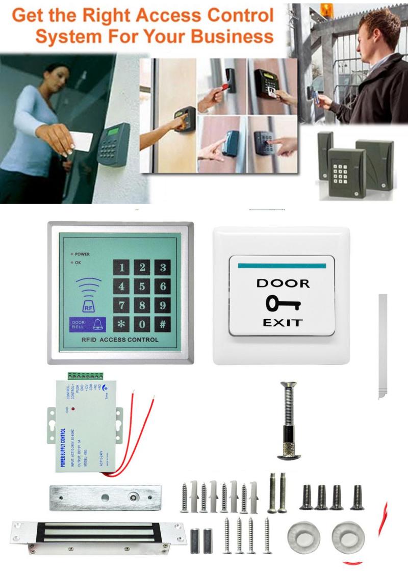 In Voorraad! 1Pc Rfid Toegangscontrole Systeem Apparaat Machine Security Elektronische Entry Deurslot Toegangscontrole Home Security Tool