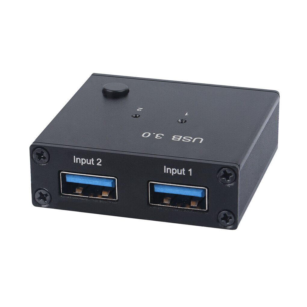 Draagbare Usb Switcher Switch Box Printer Machine Adapter Driver Gratis Computer Converter Splitter Computer Benodigdheden: Default Title