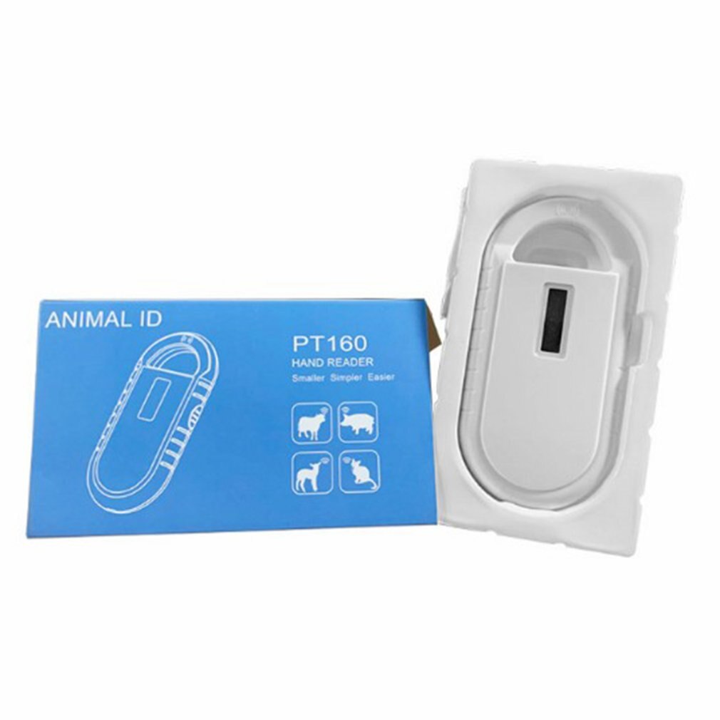 Hunde Leser Ebene Mikrochip Leser Chip Scanner Für Pferd Katze Hund OLED Anzeige Handheld Mikrochip Scanner
