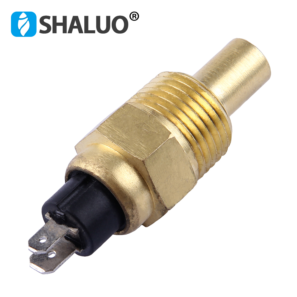 Universal diesel engine Water Temperature sensor 17mm screw VDO 3/8NPT brass generator part alarm electric liquid sensor 12v24v