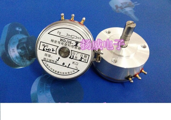 Precision conductive plastic potentiometer WDJ36-Ⅱ Conductive plastic sensor WDJ36-2