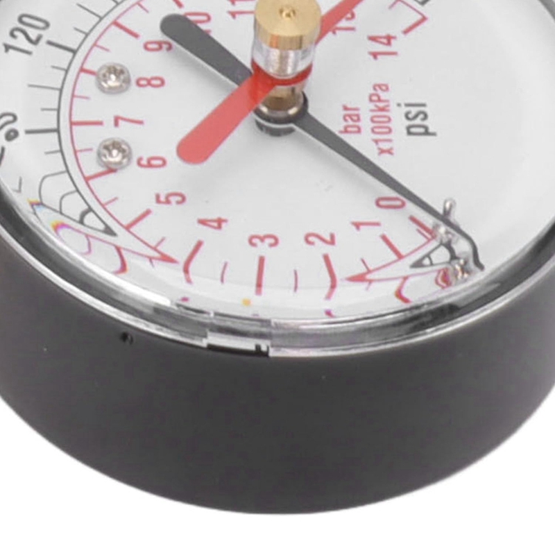 Wasserdruckmessgerät 0 bis 200 psi Universal-Wasserdruckprüfmessgerät mit 3/4-Innenschlauchgewinde für langlebig und einfach zu bedienen