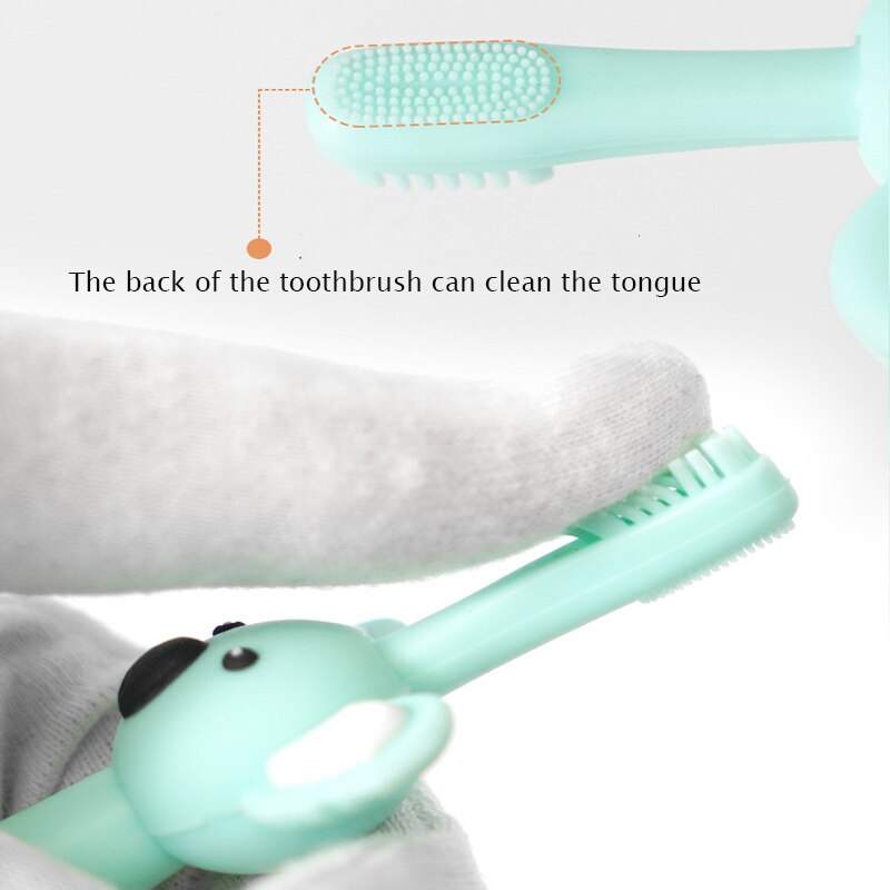 360 graders baby tandbørste hoved sp... Grandado