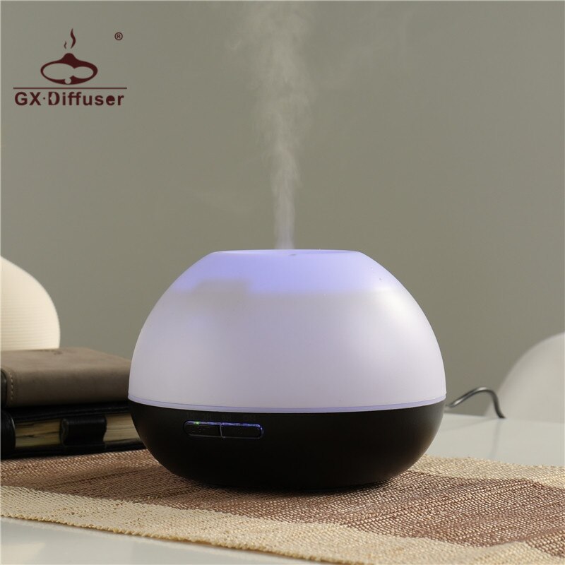 GX.Diffuser Timer LED Lamp Aromatherapy Diffuser Ultrasonic Aroma Diffuser Humidifier Electric Mist Maker Essential Oil Diffuser