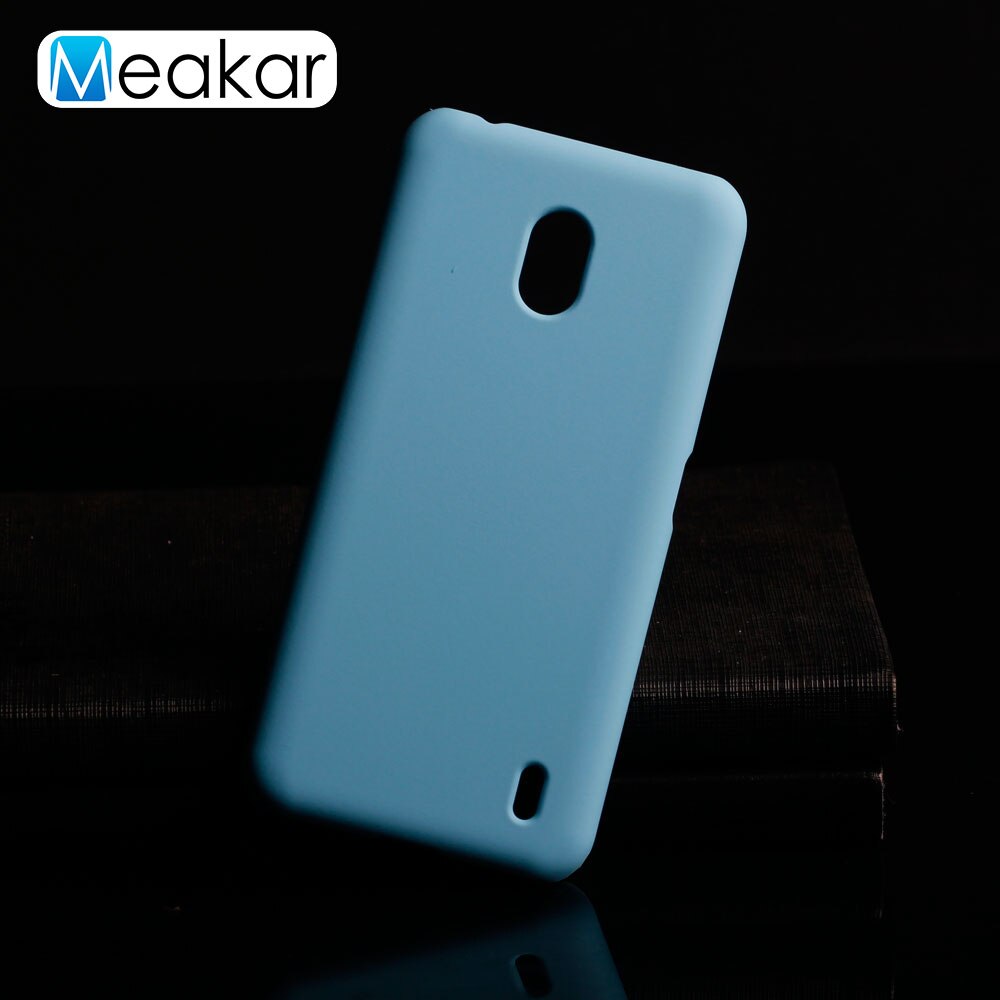 Matte Plastic Coque Cover 5.71For Nokia 2.2 Case For Nokia 2.2 Nokia2.2 Phone Back Coque Cover Case: Sky Blue