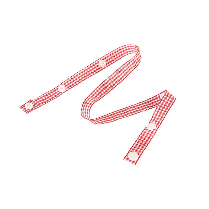 5 st rutnätsmask hängrep ansiktsmasksnöre för kvinnor maskhållare justerbar spårlöst öron hängrep häng på halssnöret: 1