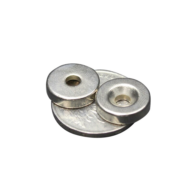 20 ~ 50 stuks 15 x 5-6mm ndfeb super krachtige magneten 15*5mm gat 6mm permanente neodymium magnetische verzonken ronde magneet  n35 15*5-6mm