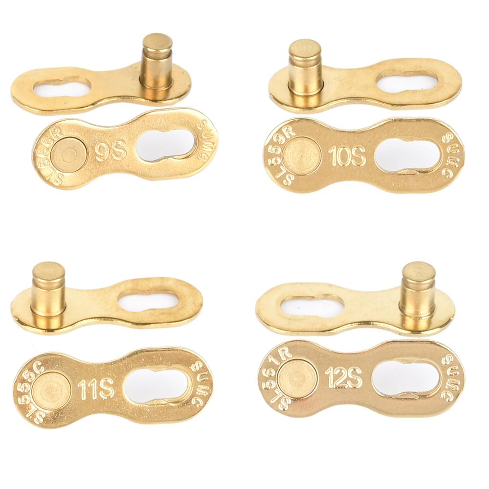 SUMC Bicycle Chain Missing Link Magic buckle 11 12 speed silver gold Chain Link 6/7/8s 9s 10s 11s 12S bicycle quick magic button