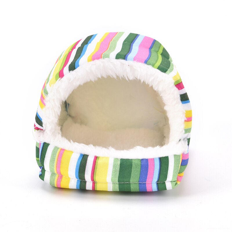 Cama suave de erizo para hámster, jaula de animales pequeños, accesorios para mascotas