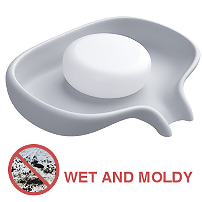 Zeepbakje Met Afvoer, Zeepbakjes Voor Badkamer Wastafel, Siliconen Zeepbakje Voor Douche, bar Zeep Houder Voor Keuken Teller