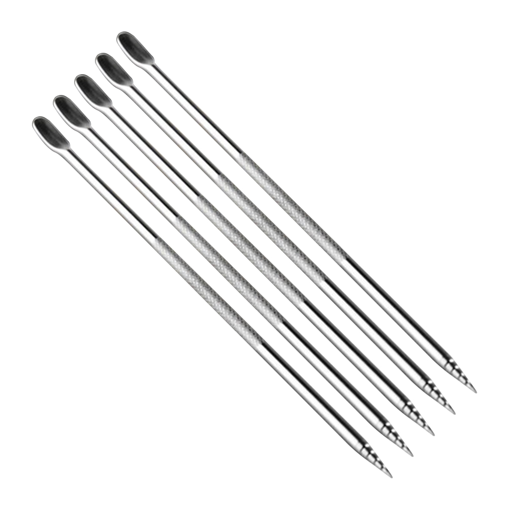 5 stks Rvs Koffie Art Pen Barista Tool voor Cappuccino Latte Espresso Decorating