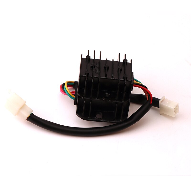 Motorcycle 5 wire Voltage Regulator Rectifier pin FXD ZJ 12V GY6 scooter ATV 0cc 12cc 10cc