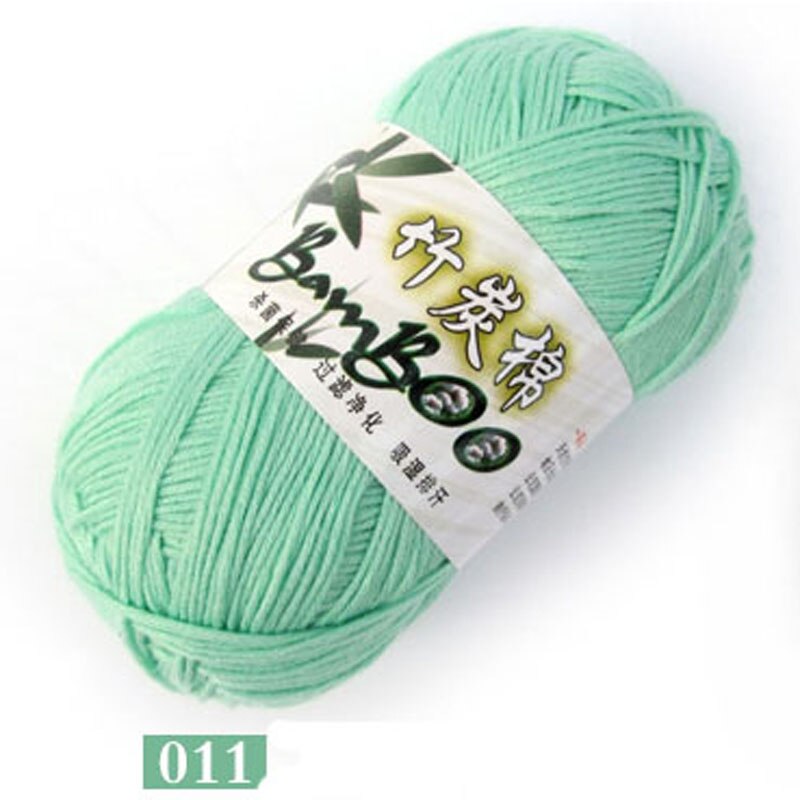 70% bamboo fiber 30% cotton hand knitting yarns Anti-Shrink Baby yarns crochet thread cotton thread thick bamboo cotton yarn: 011
