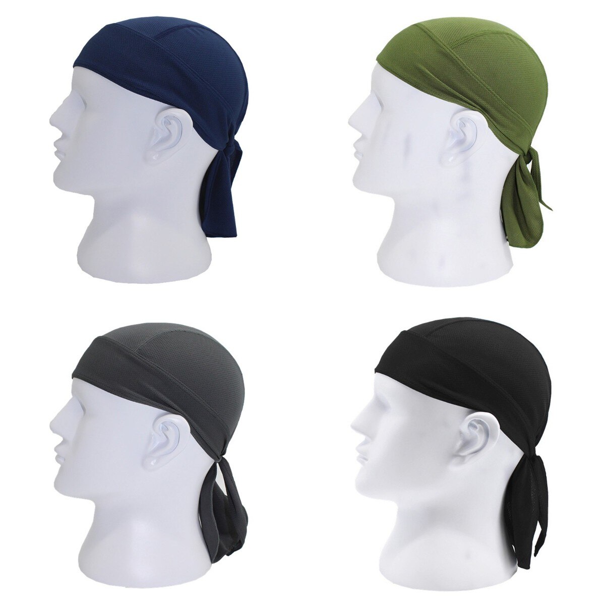 Men Running Riding Bandana Headscarf Cap Quick Dry Cycling Cap Head Scarf Headband Men Head Scarf