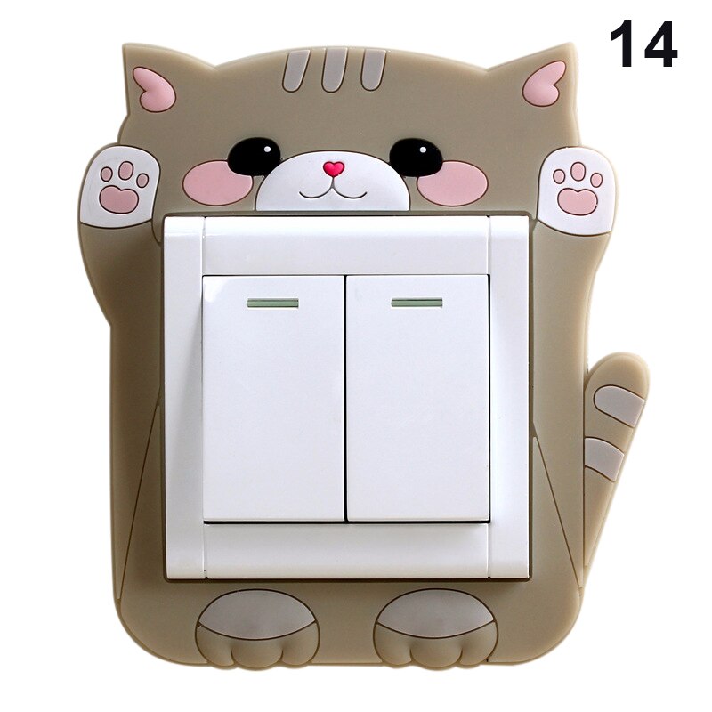 Position Indication Luminous Switch Decoration Sticker Cartoon Wall DIY Decoration Fluorescent Glow in the Dark LB88: 14