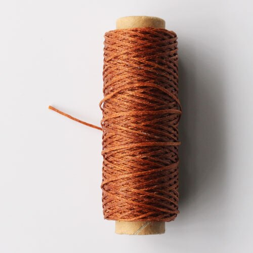 150D Lederen Gewaxt Draad Koord Leer Ambacht, 1Mm Diameter String Katoen Lijn Draad Lederen Stitching Tool Diy Materiaal 50Meter: light coffee thread