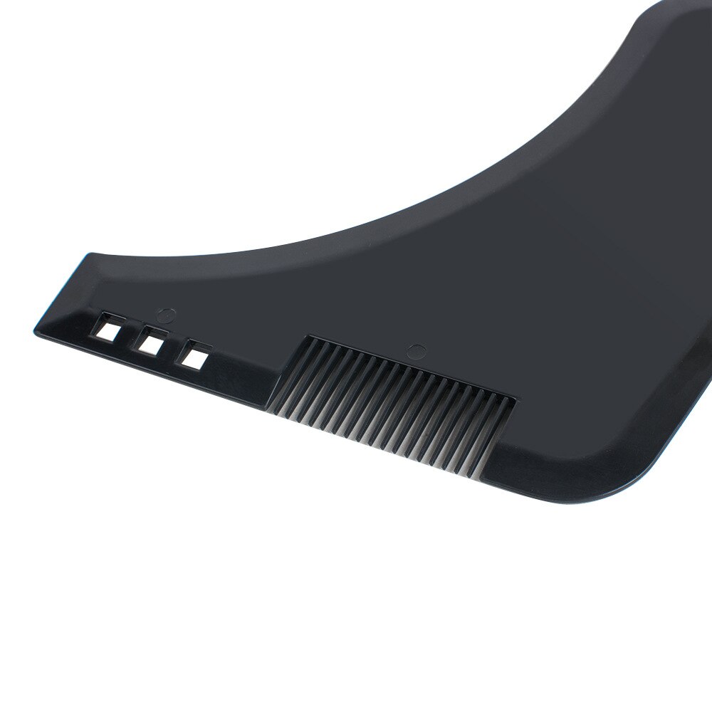 Bartschablone Für Männer – Beard Shaping Tool Mit Anti-Rutsch-Griff – Perfekte Bartpflege Zuhause
