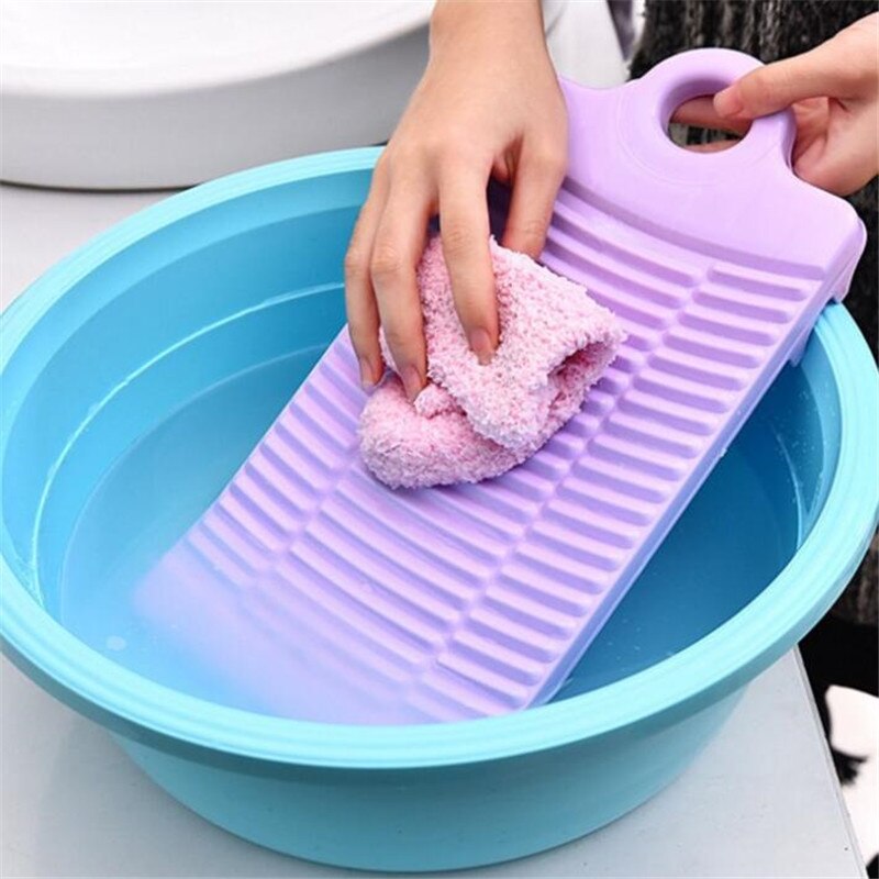 Kleren Wassen Board Plastic Thicken Wasbord Met Zeephouder Doos Badkamer Kid Kleding Reiniging Wasserij Schrobben