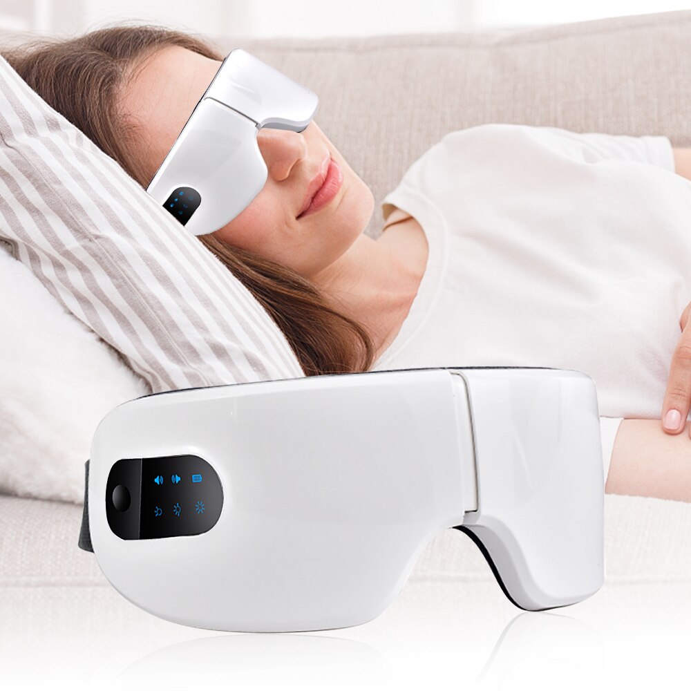 Electric Eye Massager Vibration Eye Care Device Fatigue Relief Compress Therapy Massager Fatigue Relief Relax