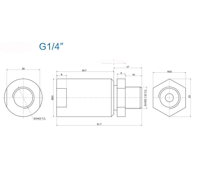 1/4" BSPP Female To Male Allow Stainless Steel Slip Ring Rotating Connector Pneumatic Hydraulic High speed