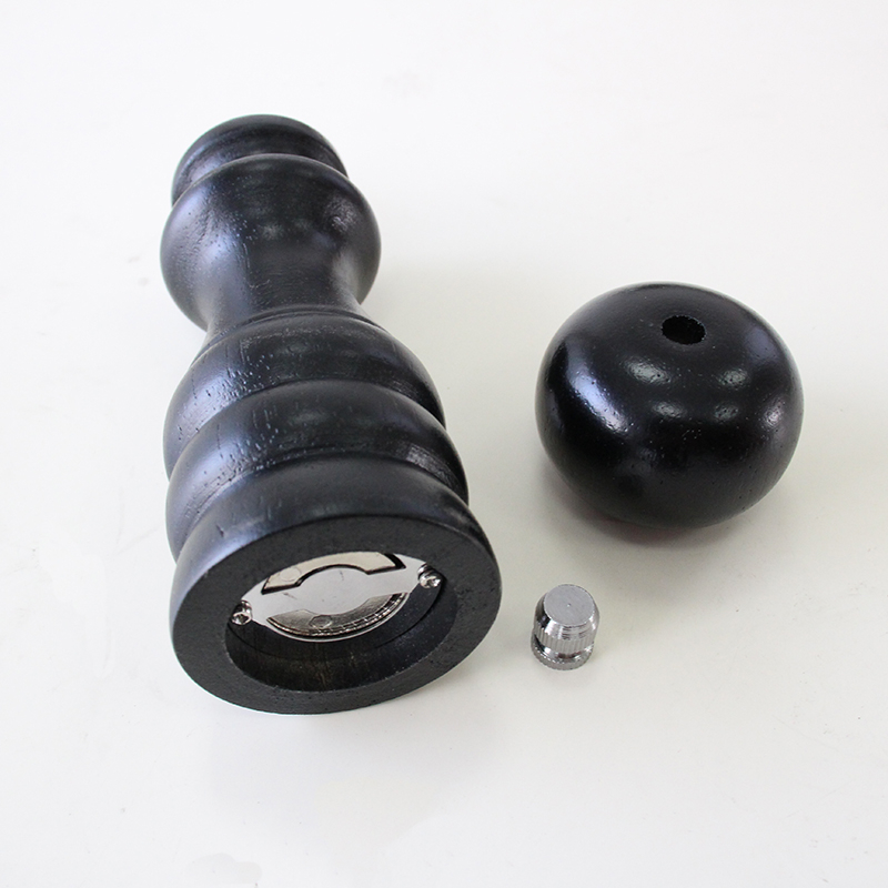 Molinillo de cerámica para sal y pimienta, molino de especias sólido ajustable, molinillo de condimentos para el hogar, herramientas de cocina, suministros para barbacoa, 1 ud.