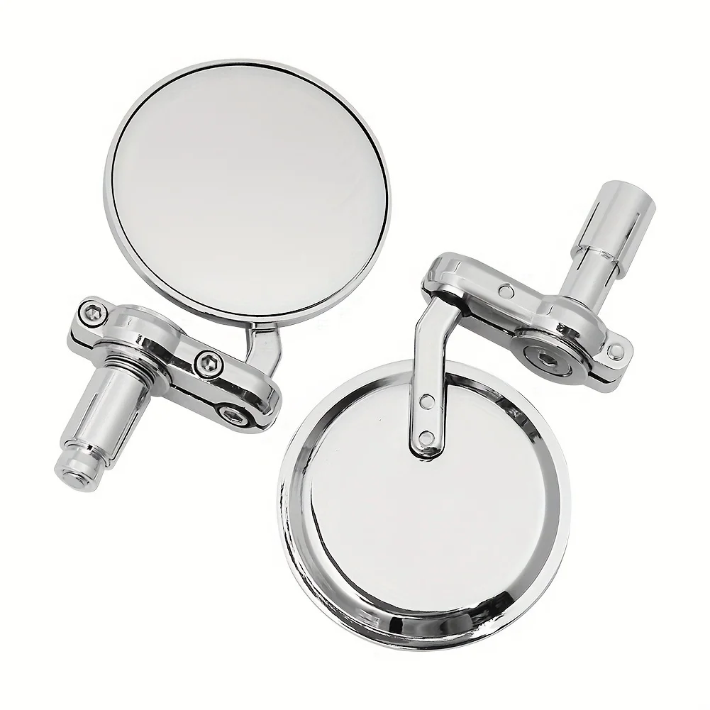 Motorrad-Fahrzeug-Rückspiegel – verstellbarer, hochauflöAbsender reflektierender Spiegel für sicheres Umkehren, passend für 13–19-mm-Lenker