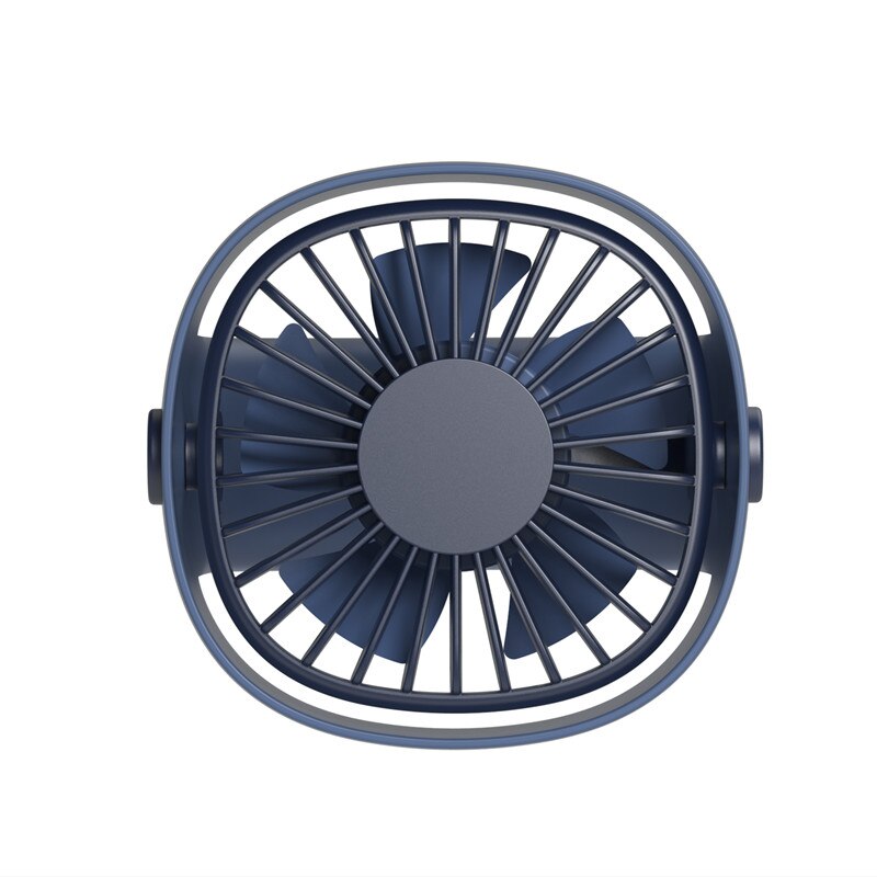 USB Personal Mini Fan Cooler Portable Quiet Desktop Desk Silent PC Outdoor Office 3 Speed Cooling Fan: Blue