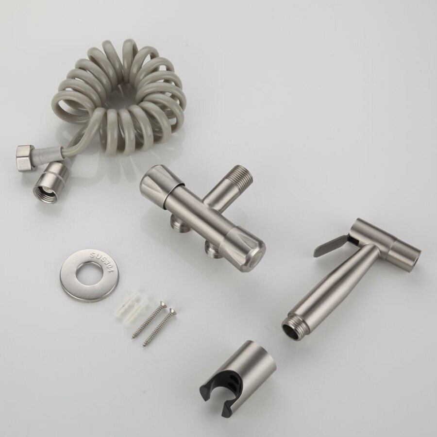 Multifunctionele Handheld bidet sproeier set Kit Rvs Hand Bidet kraan voor Badkamer handspuit douche