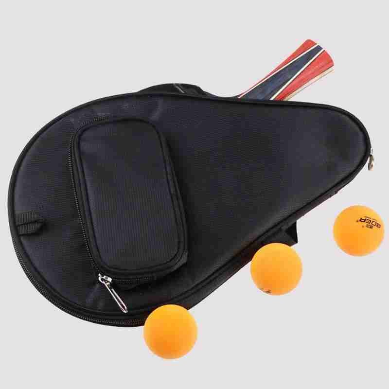 Portable table tennis racket cover, table tennis racket sports table gourd racket cover, bag bag, tennis bag, racket E5J8