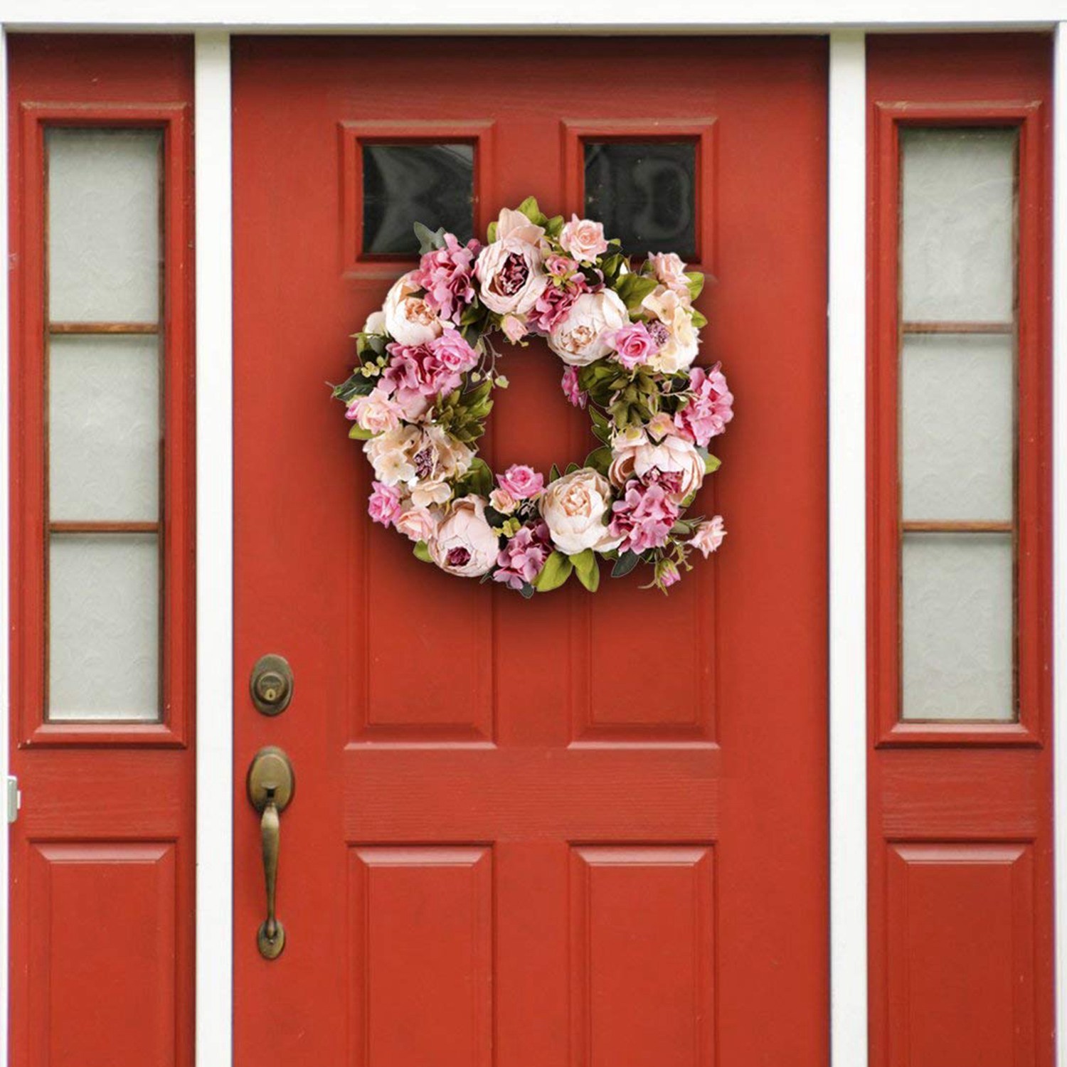 16inch Kunstbloemen Kransen Deur Perfecte Kunstmatige Garland Voor Bruiloft decoratie Thuis Party Decor