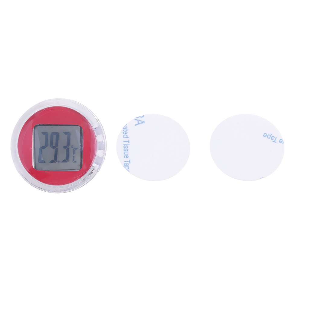 Motorcykel elektronisk temperaturmåler mini digitalt termometer