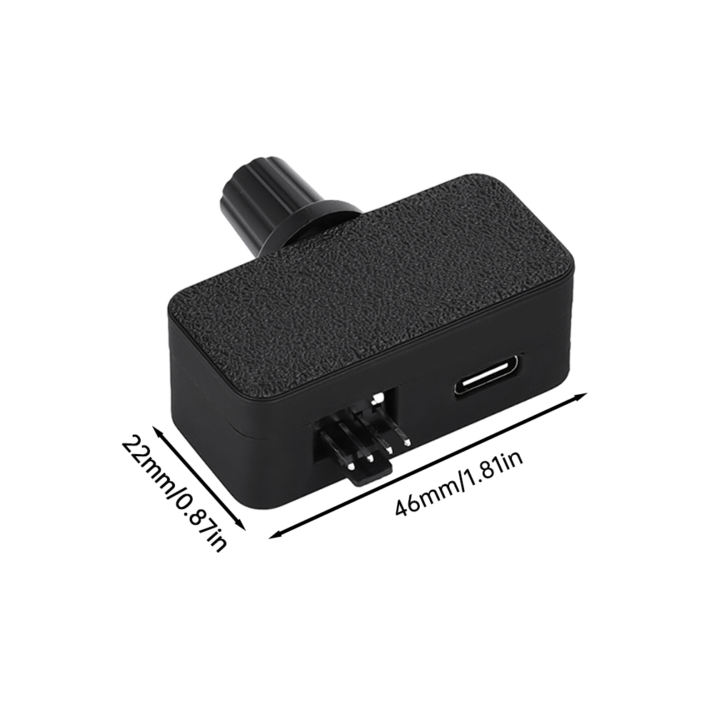 Mini PWM Speed Controller 4Pin Fan Speed Controller TYPE-C USB Interface Power Supply DIY Water Cooler Black/White