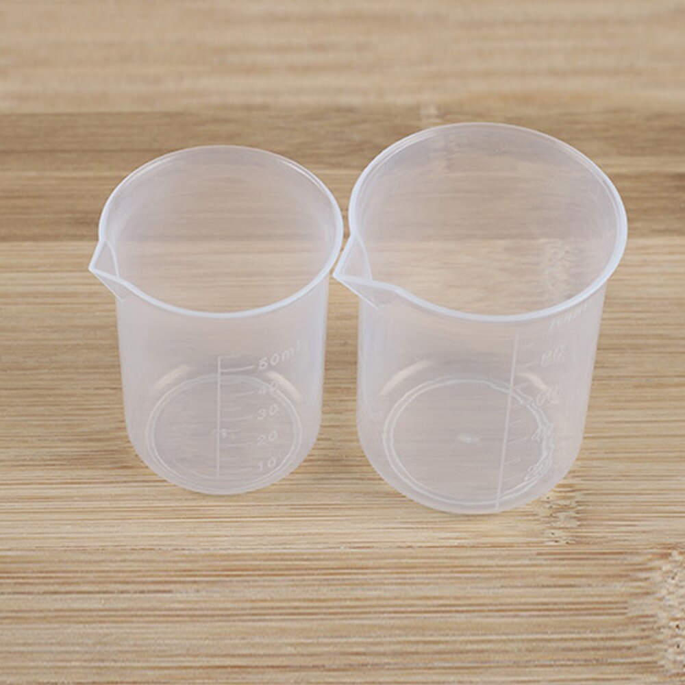 50-1000ML Thick Plastic Measuring Cup Scale BeakerCoffee Tea Measuring Baking For Kitchen Scale Accessories