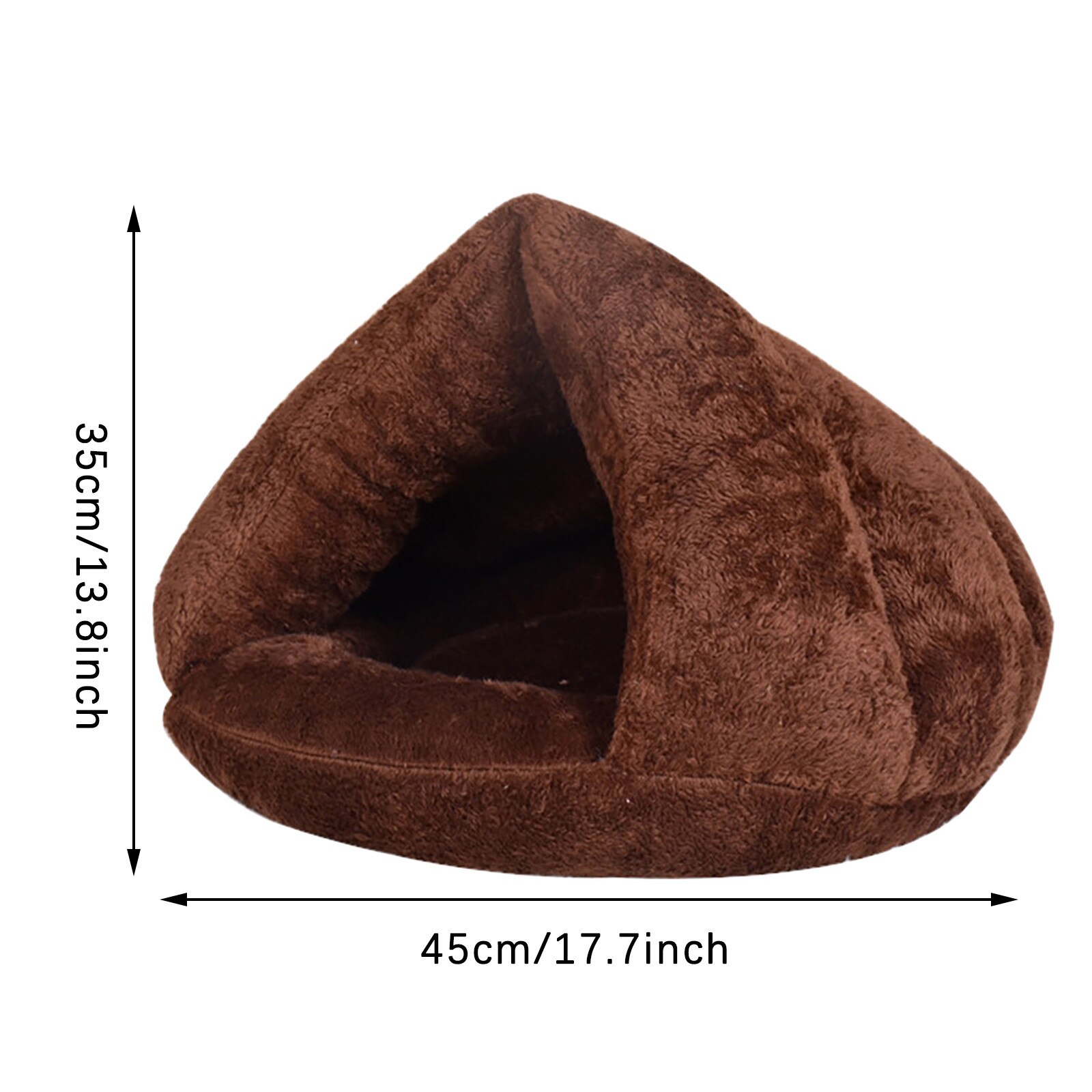 Winter Warm Pet Bed Cama Para Gato Cat Accessories Panier Pour Chie Cat Litter Pet Kennel Cat And Dog Mat Thick Sleeping Bag