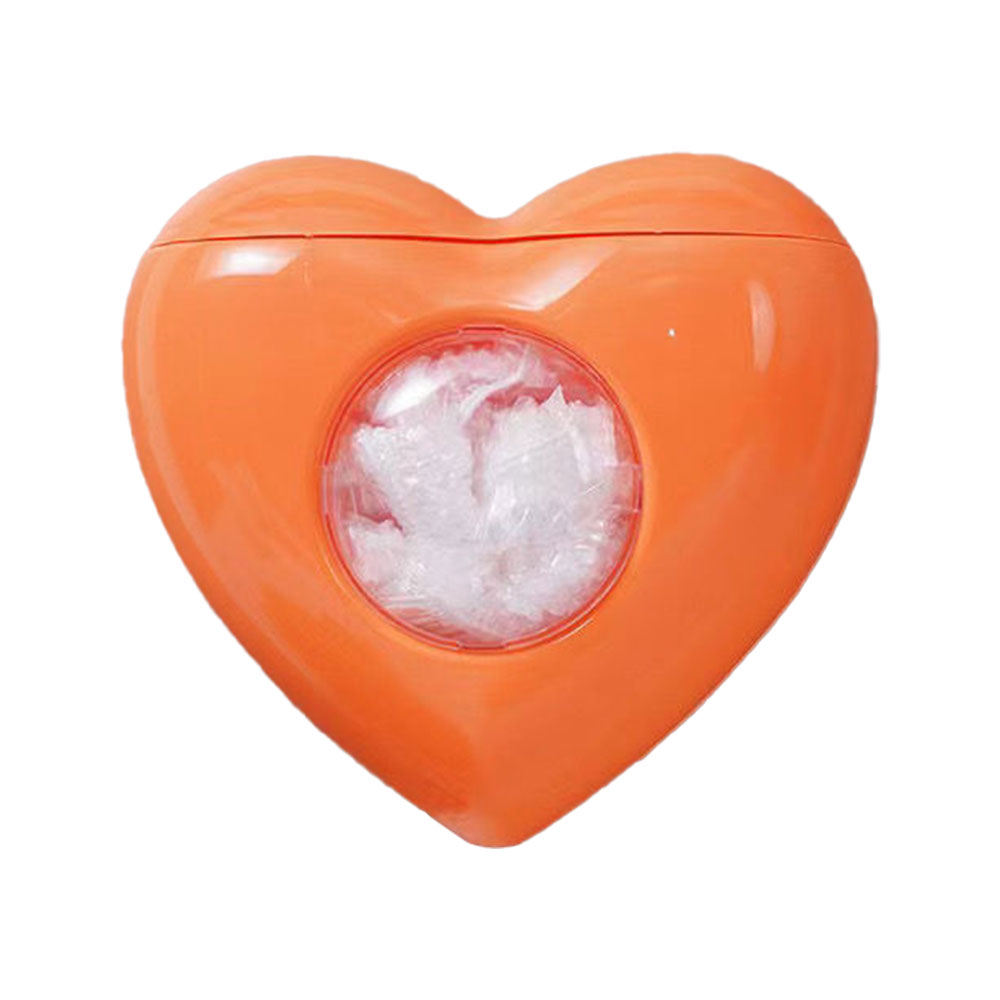Apple Vorm Wegwerp Voedsel Cover Opbergdoos Muur Gemonteerde Plastic Wrap Elastische Verse Houden Zak Organisator Keuken Containers: Roze