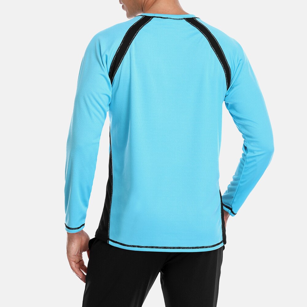 Charmo-chemise à manches longues pour homme, vêtements de plage en Patchwork, coupe sèche, Protection contre les UV