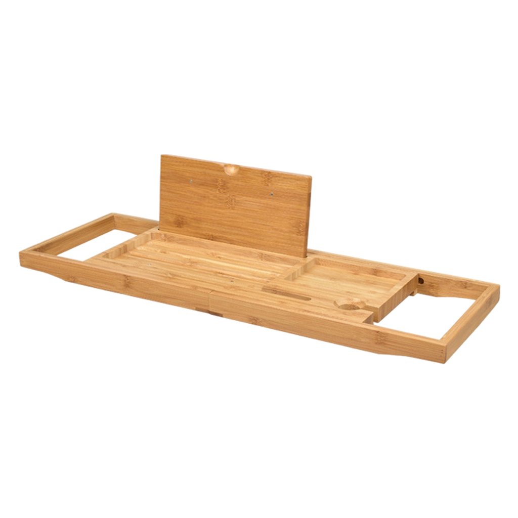 Bad Caddy Lade Bamboe Bad Lade Bad Brug Rack Plank Met Telefoon Stand